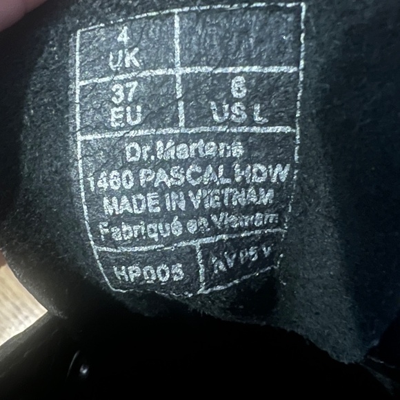 Dr. Martens 1460 Pascal Women's Hardware Lace Up Boots - Picture 6 of 6